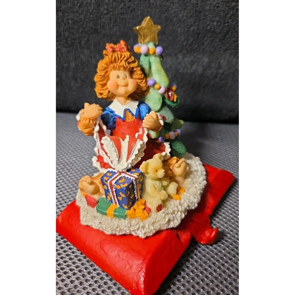 Girl Stocking Hanger Cast Iron Very Cute